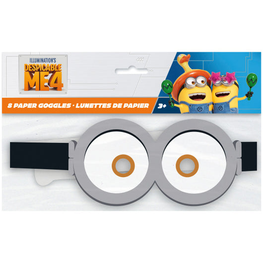 Despicable Me Paper Goggles, 8ct