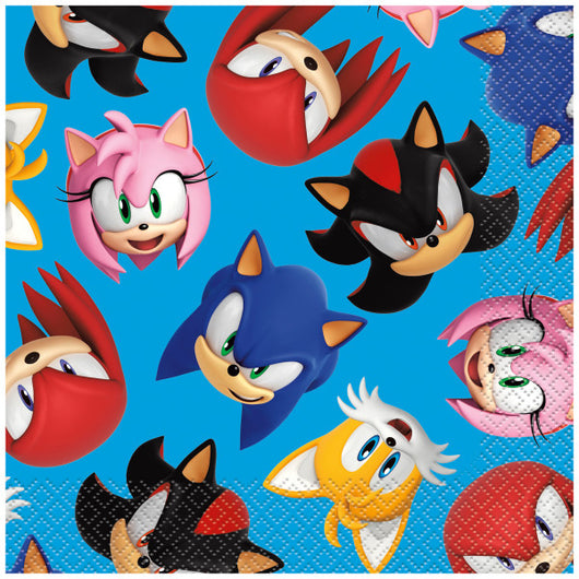 Sonic the Hedgehog Luncheon Napkins, 16ct