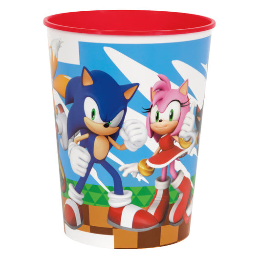 Sonic the Hedgehog 16oz Plastic Stadium Cup