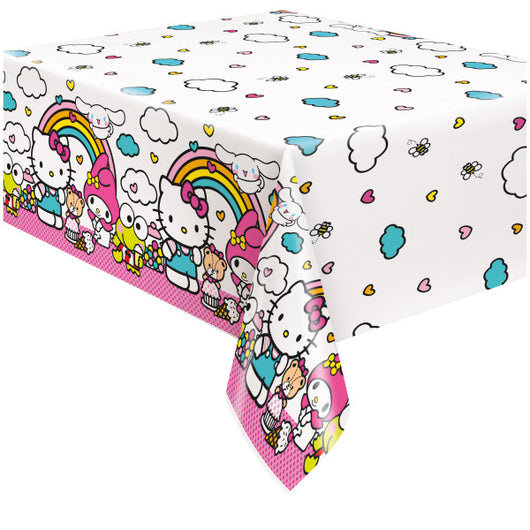 Hello Kitty & Friends Rectangular Plastic Table Cover, 54