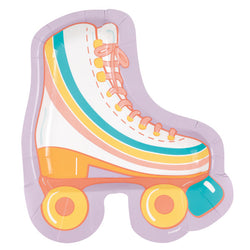 Rainbow Roller Skate Roller-Skate-Shaped 8.25