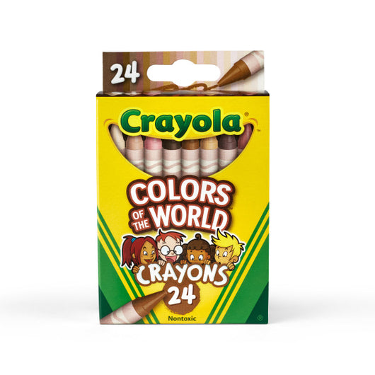 Crayola 24ct. Crayons, Colors of the World (48)