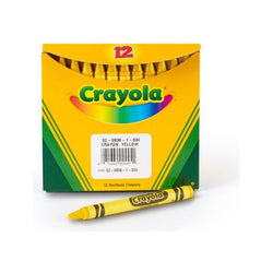 Crayola Bulk Crayons, Regular Size, 12 per Box - Yellow (24)