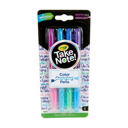 Crayola Take Note! Color Changing Pens 4ct. (24)