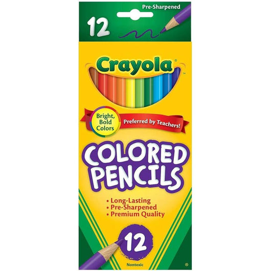 Crayola Colored Pencils, Long 12ct. (48)