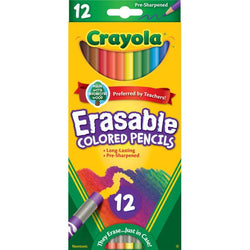 Crayola 12ct. Erasable Colored Pencils (24)