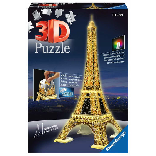 Ravensburger Eiffel Tower - Night Edition_3D 216 pcs 3D Puzzle (2)