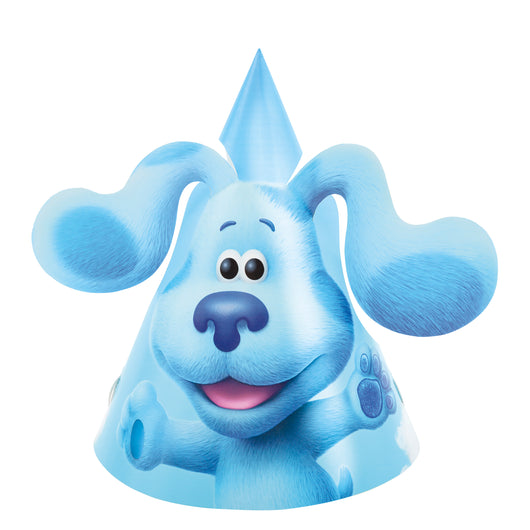 Blue's Clues Party Hats with Pop-Out Ears, 8ct