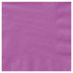 Pretty Purple Solid Luncheon Napkins, 20ct