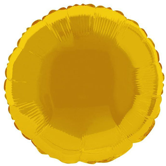 Solid Round Foil Balloon 18