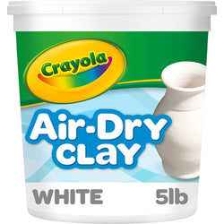 Crayola Air-Dry Clay, 5lb. Bucket - White (4)