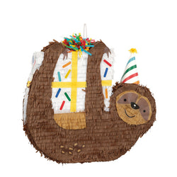 Sloth Pull String Pinata for Kids Birthday Party Supplies (16.5 x 13 x 3  In), PACK - Harris Teeter