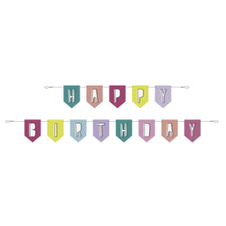 Favorite Things Birthday Pennant Banner, 10 ft, 2pc