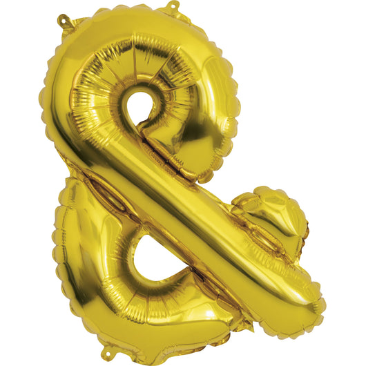 Gold Letter & Shaped Foil Balloon 14