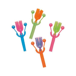 Neon Clacker Noisemakers, 4ct