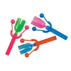 Neon Clacker Noisemakers Net Bag, 4ct