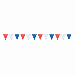 Red, White & Blue Flag Banner, 32ft