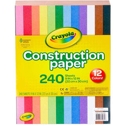 Crayola Construction Paper 240ct. (6)